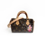 路易威登 Speedy 系列 Monogram 老花 Vivienne 圣诞限定迷你手提包